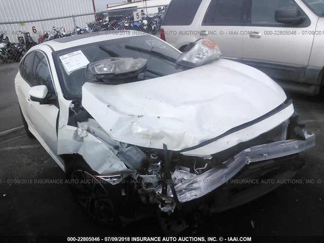 2HGFC1F74GH638951 - 2016 HONDA CIVIC EXL 白色 照片 1