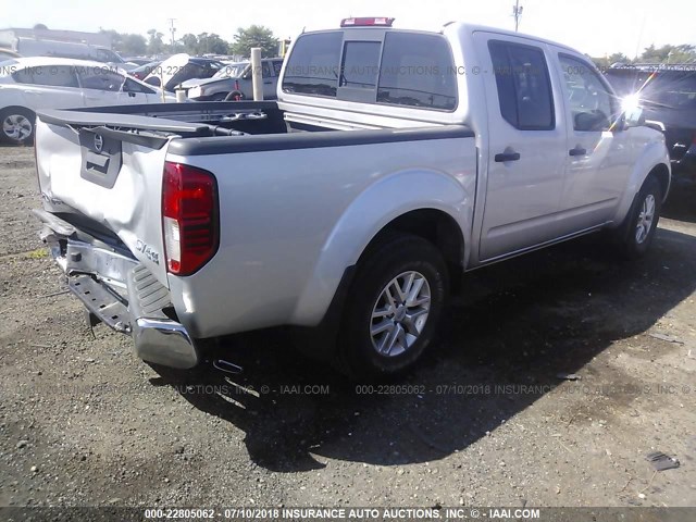 1N6AD0EV9FN719060 - 2015 NISSAN FRONTIER S/SV/SL/PRO-4X SILVER photo 4