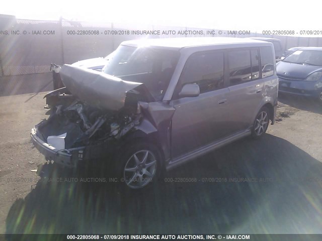 JTLKT324250219667 - 2005 TOYOTA SCION XB Gümüş foto 2