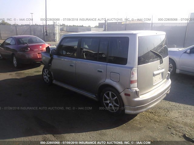 JTLKT324250219667 - 2005 TOYOTA SCION XB Gümüş foto 3