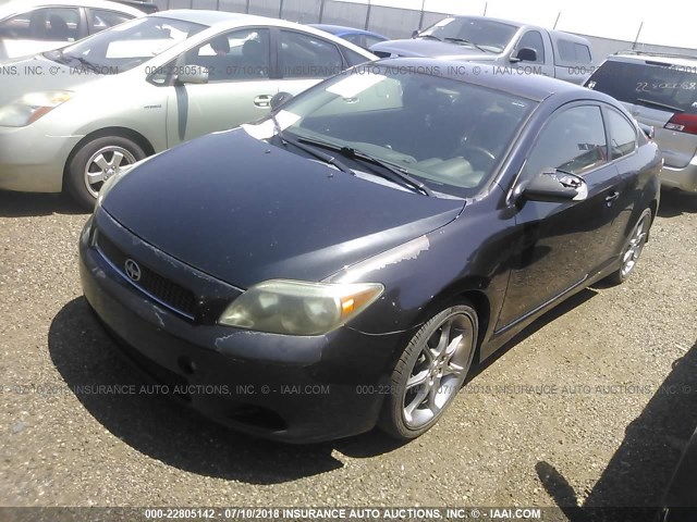 JTKDE167X60122539 - 2006 TOYOTA SCION TC 黑色 照片 2