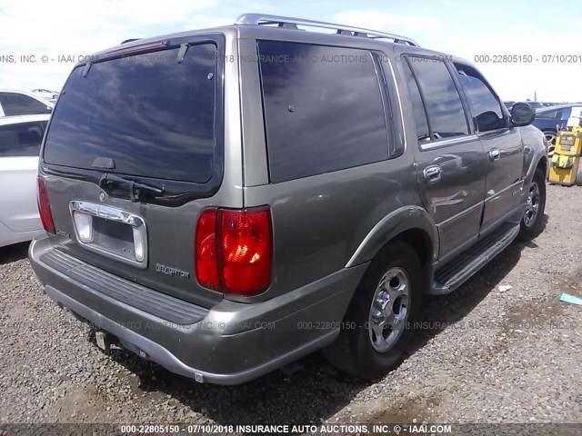 5LMFU28A91LJ00839 - 2001 LINCOLN NAVIGATOR GOLD photo 4