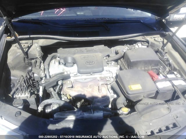 4T4BF1FK8ER396685 - 2014 TOYOTA CAMRY L/SE/LE/XLE 黑色 照片 10