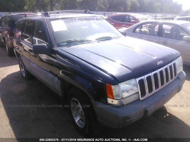 1J4FX58S4WC371317 - 1998 JEEP GRAND CHEROKEE LAREDO/TSI BLACK photo 1