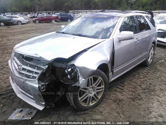 1GYEE637770191200 - 2007 CADILLAC SRX SILVER photo 6