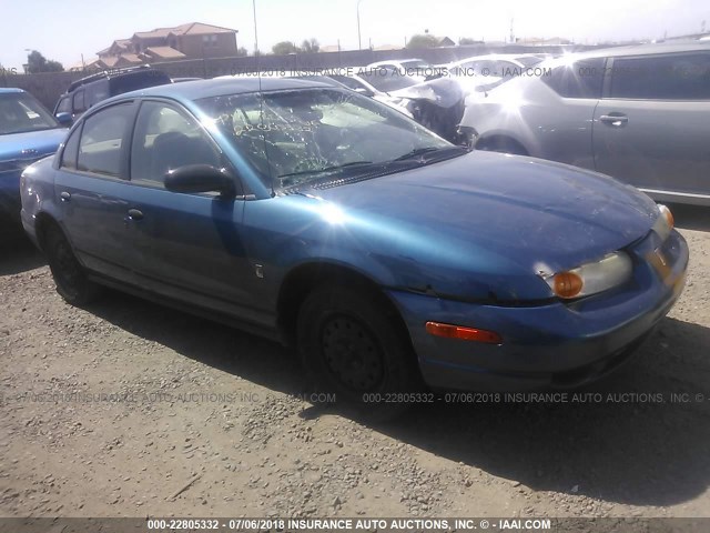 1G8ZF52831Z236638 - 2001 SATURN SL BLUE photo 1