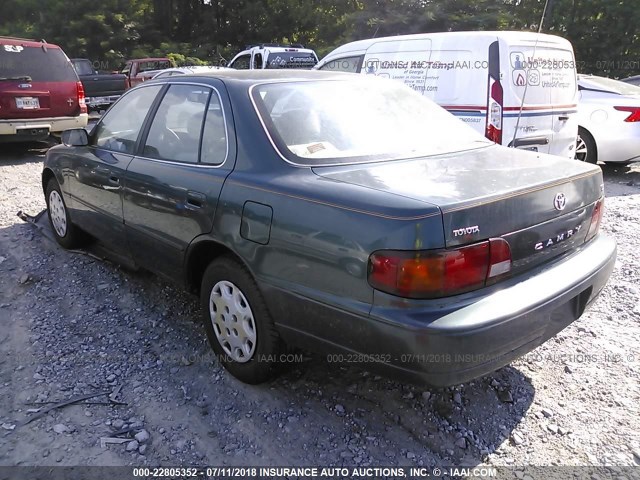 4T1BG12K2TU830562 - 1996 TOYOTA CAMRY DX/LE/XLE GREEN photo 3