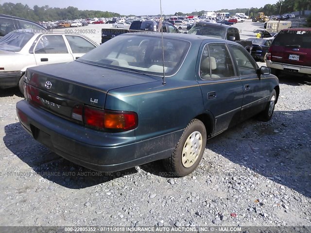 4T1BG12K2TU830562 - 1996 TOYOTA CAMRY DX/LE/XLE GREEN photo 4