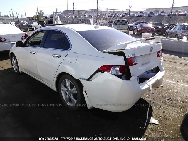 JH4CU26659C024233 - 2009 ACURA TSX CREAM photo 3