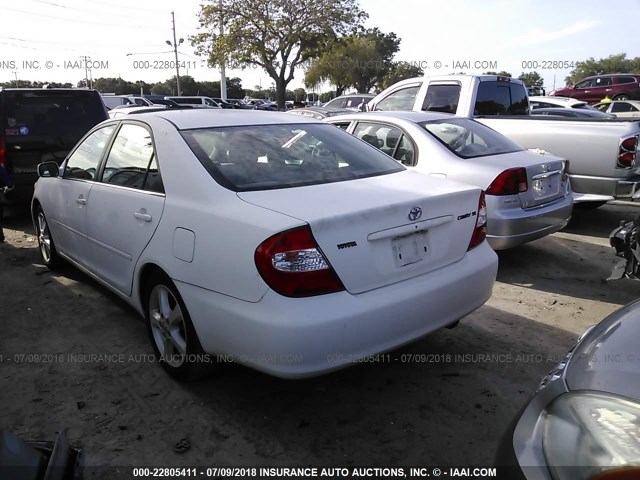 4T1BE30KX4U282879 - 2004 TOYOTA CAMRY LE/XLE/SE 白色 照片 3