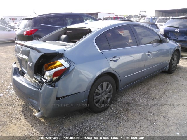 1N4BL2AP8CN404331 - 2012 NISSAN ALTIMA SR BLUE photo 4