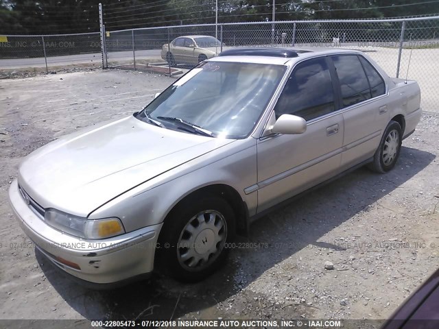 JHMCB7685PC047660 - 1993 HONDA ACCORD SE Pewter photo 2