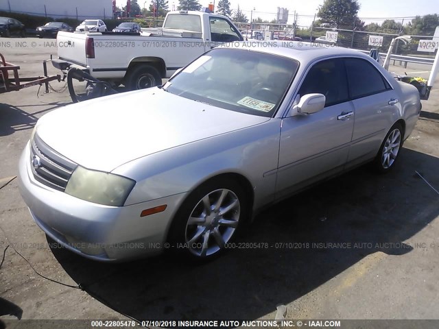 JNKAY41E23M002357 - 2003 INFINITI M45 SILVER photo 2