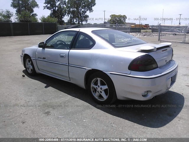 1G2NV12E81M548834 - 2001 PONTIAC GRAND AM GT1 SILVER photo 3