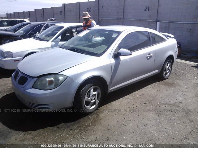 1G2AL18F687299950 - 2008 PONTIAC G5 SILVER photo 2