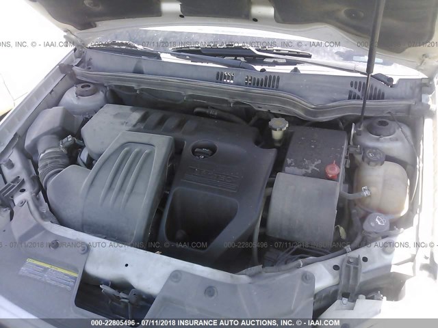 1G2AL18F687299950 - 2008 PONTIAC G5 SILVER photo 6