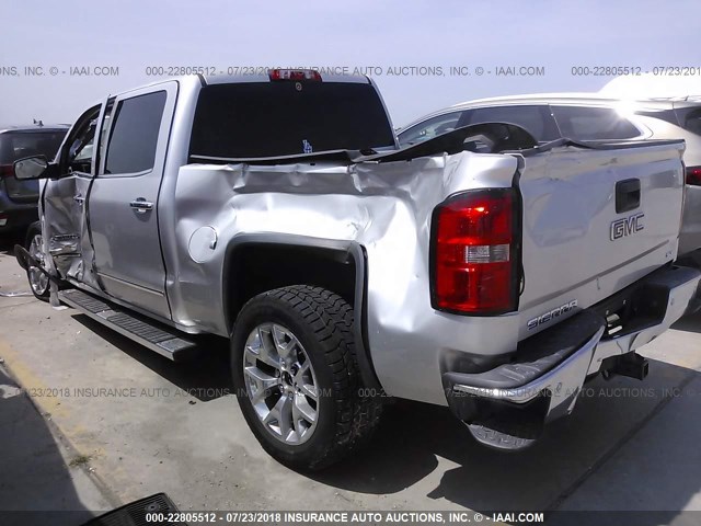 3GTP1VEC2EG492562 - 2014 GMC SIERRA C1500 SLT SILVER photo 3