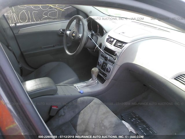 1G1ZA5EU6CF353169 - 2012 CHEVROLET MALIBU LS 灰色 照片 5