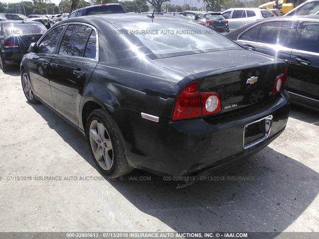 1G1ZG57B89F159312 - 2009 CHEVROLET MALIBU LS Қара фото 3