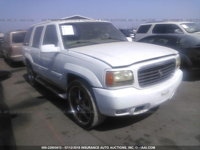 1GYEK63R7YR218838 - 2000 CADILLAC ESCALADE LUXURY WHITE photo 1