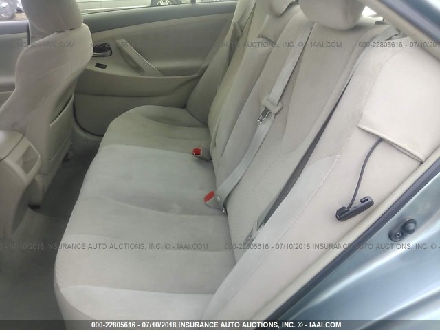 4T1BE46K59U843848 - 2009 TOYOTA CAMRY SE/LE/XLE ნაცრისფერი ფოტო 8
