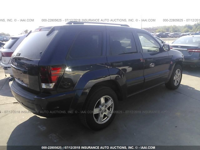 1J4GR48K46C183941 - 2006 JEEP GRAND CHEROKEE LAREDO/COLUMBIA/FREEDOM 深蓝色 照片 4