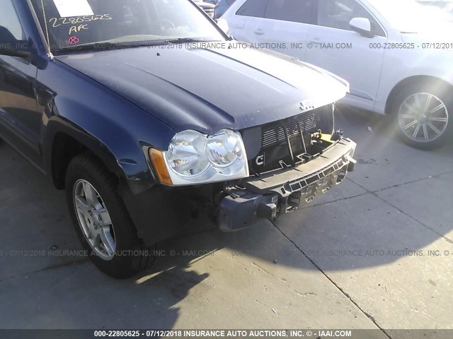 1J4GR48K46C183941 - 2006 JEEP GRAND CHEROKEE LAREDO/COLUMBIA/FREEDOM 深蓝色 照片 6