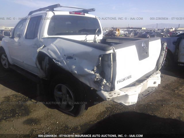 1N6AD07U78C401747 - 2008 NISSAN FRONTIER CREW CAB LE/SE/OFF ROAD WHITE photo 6