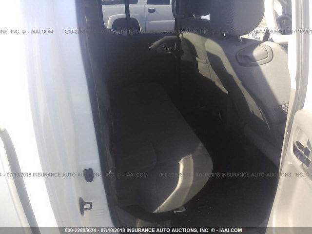 1N6AD07U78C401747 - 2008 NISSAN FRONTIER CREW CAB LE/SE/OFF ROAD WHITE photo 8