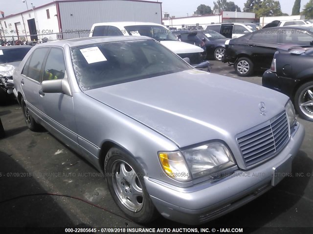 WDBGA43E9TA322627 - 1996 MERCEDES-BENZ S 420 SILVER photo 1