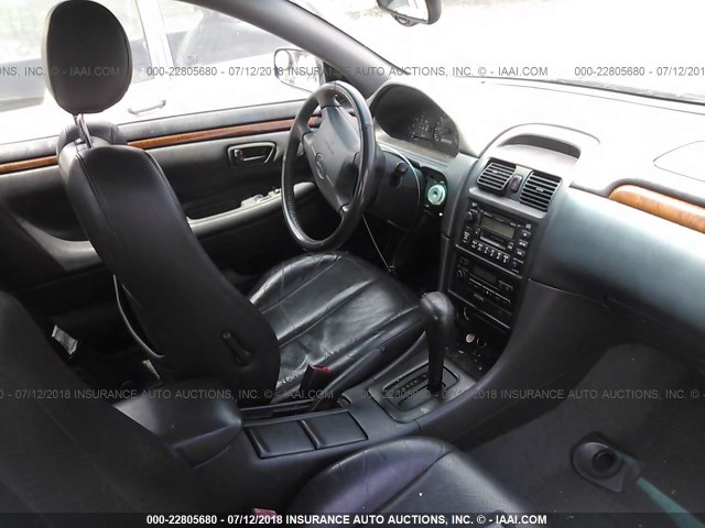 2T1CF28PXXC218195 - 1999 TOYOTA CAMRY SOLARA SE/SLE ვერცხლისფერი ფოტო 5