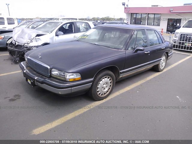 1G4CW52L4RH613586 - 1994 BUICK PARK AVENUE  GRAY photo 2