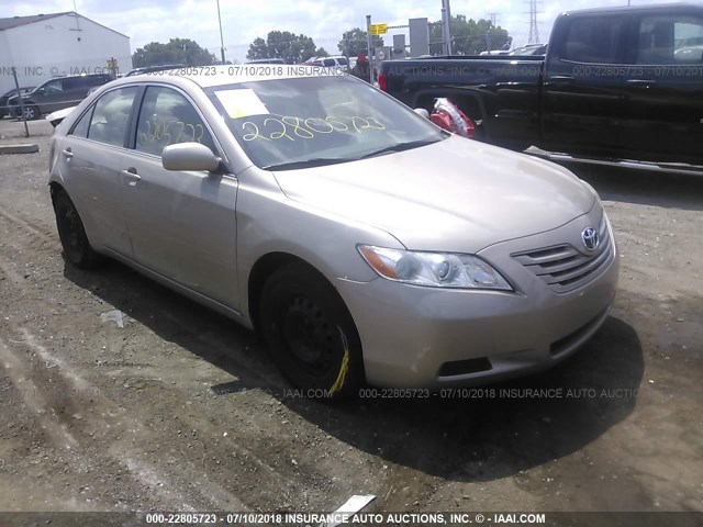 4T4BE46K59R077092 - 2009 TOYOTA CAMRY SE/LE/XLE GOLD photo 1