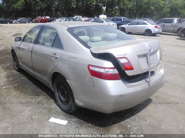 4T4BE46K59R077092 - 2009 TOYOTA CAMRY SE/LE/XLE GOLD photo 3