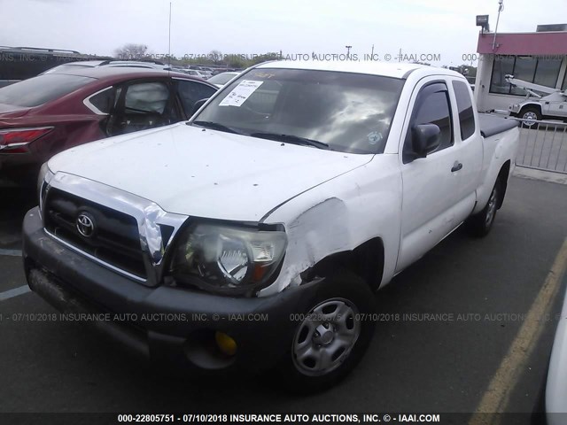 5TETX22N36Z267008 - 2006 TOYOTA TACOMA ACCESS CAB Weiß Foto 2