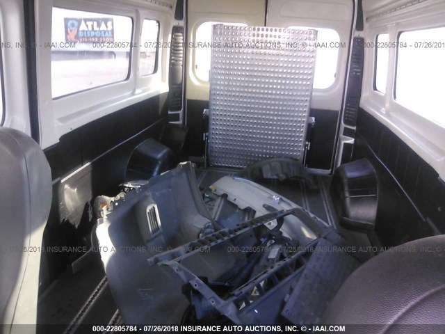 3C6TRVPG7FE512736 - 2015 RAM PROMASTER 2500 2500 HIGH SILVER photo 8
