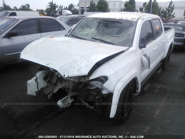 3TMCZ5AN8HM047036 - 2017 TOYOTA TACOMA DBL CAB/SR/TRDSPT/OR/PRO Ақ фото 2