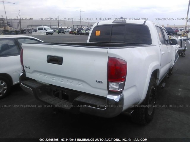 3TMCZ5AN8HM047036 - 2017 TOYOTA TACOMA DBL CAB/SR/TRDSPT/OR/PRO Ақ фото 4