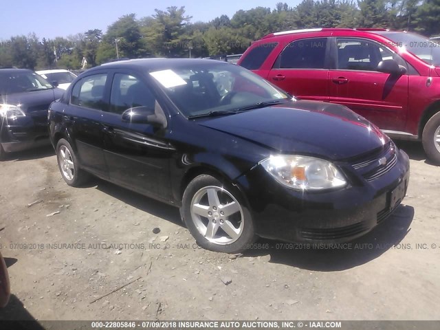 1G1AF5F57A7192781 - 2010 CHEVROLET COBALT 2LT BLACK photo 1