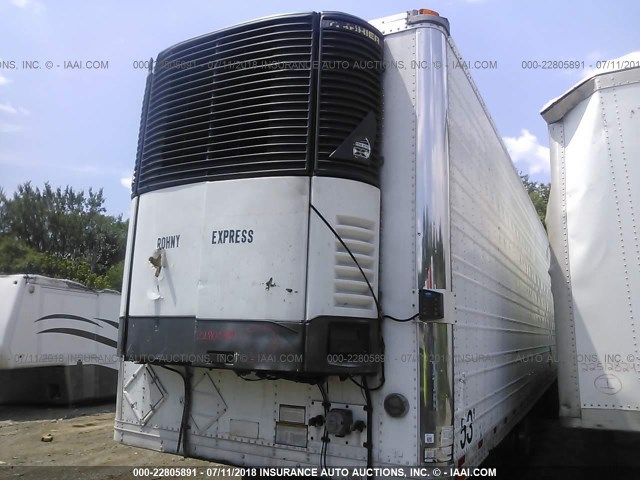 1GRAA06276W701723 - 2006 GREAT DANE TRAILERS REEFER  WHITE photo 2