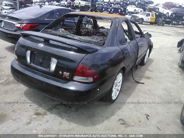 3N1AB51D23L718155 - 2003 NISSAN SENTRA SE-R SPEC V BLACK photo 4