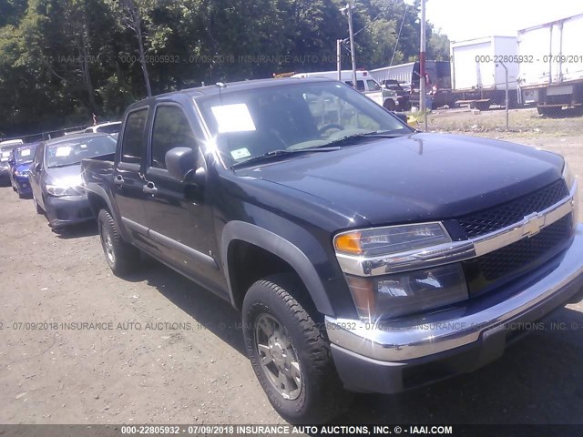 1GCDT33E288185473 - 2008 CHEVROLET COLORADO LT BLACK photo 1