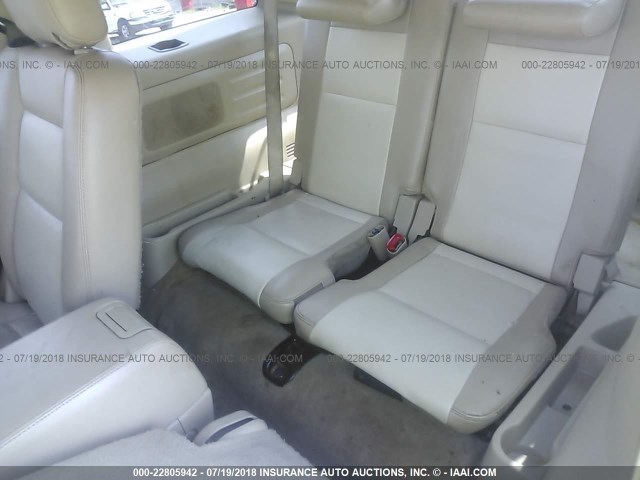 4M2EU37E36ZJ04932 - 2006 MERCURY MOUNTAINEER LUXURY WHITE photo 8