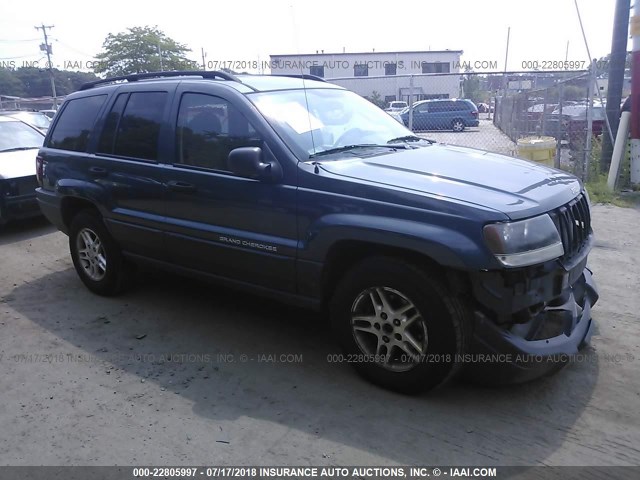 1J4GW48S14C109897 - 2004 JEEP GRAND CHEROKEE LAREDO/COLUMBIA/FREEDOM 蓝色 照片 1
