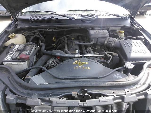 1J4GW48S14C109897 - 2004 JEEP GRAND CHEROKEE LAREDO/COLUMBIA/FREEDOM 蓝色 照片 10