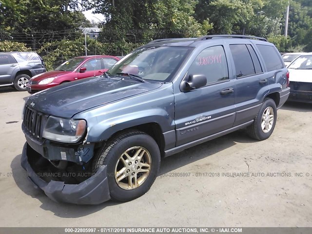 1J4GW48S14C109897 - 2004 JEEP GRAND CHEROKEE LAREDO/COLUMBIA/FREEDOM 蓝色 照片 2