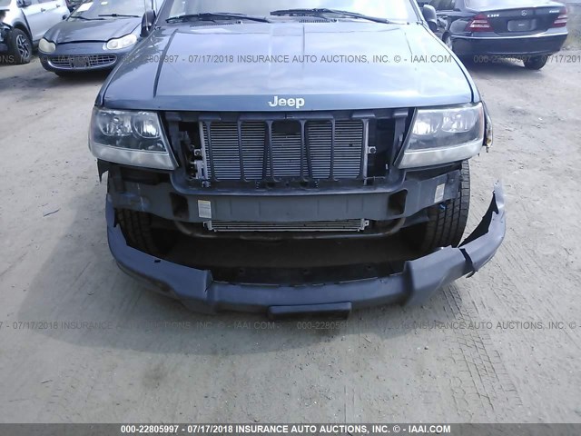 1J4GW48S14C109897 - 2004 JEEP GRAND CHEROKEE LAREDO/COLUMBIA/FREEDOM 蓝色 照片 6