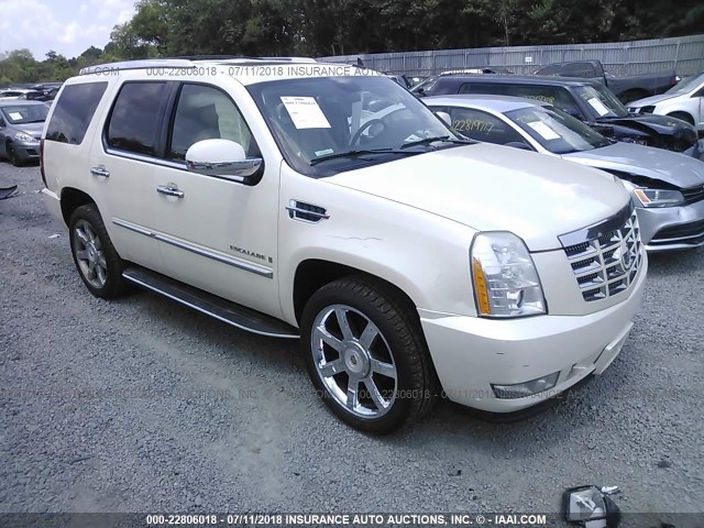 1GYFK23229R222815 - 2009 CADILLAC ESCALADE LUXURY თეთრი ფოტო 1
