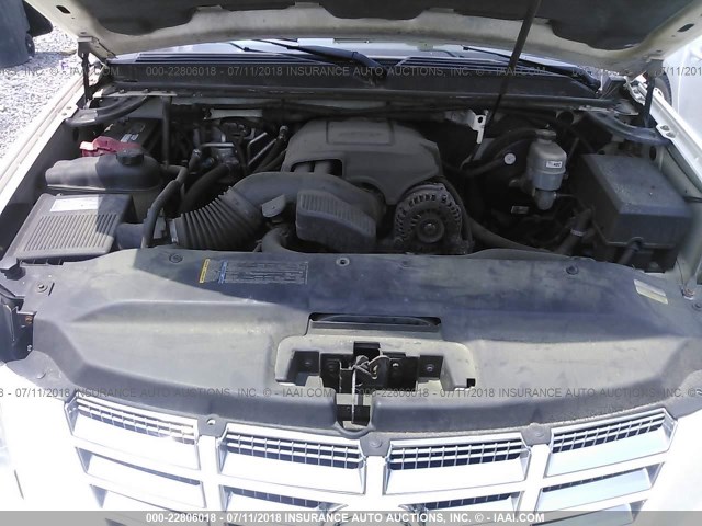 1GYFK23229R222815 - 2009 CADILLAC ESCALADE LUXURY თეთრი ფოტო 10