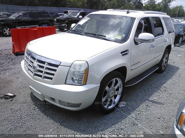 1GYFK23229R222815 - 2009 CADILLAC ESCALADE LUXURY WHITE photo 2